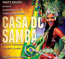 巴西风格传单模板：Samba Flyer Template